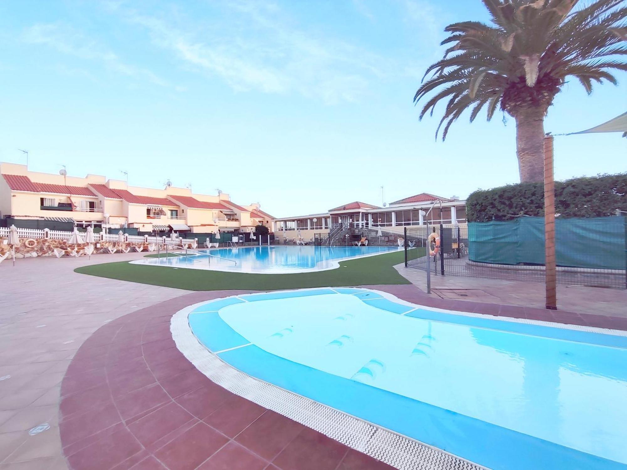 Pool Apartment Maspalomas By Wave Properties San Bartolomé Eksteriør bilde